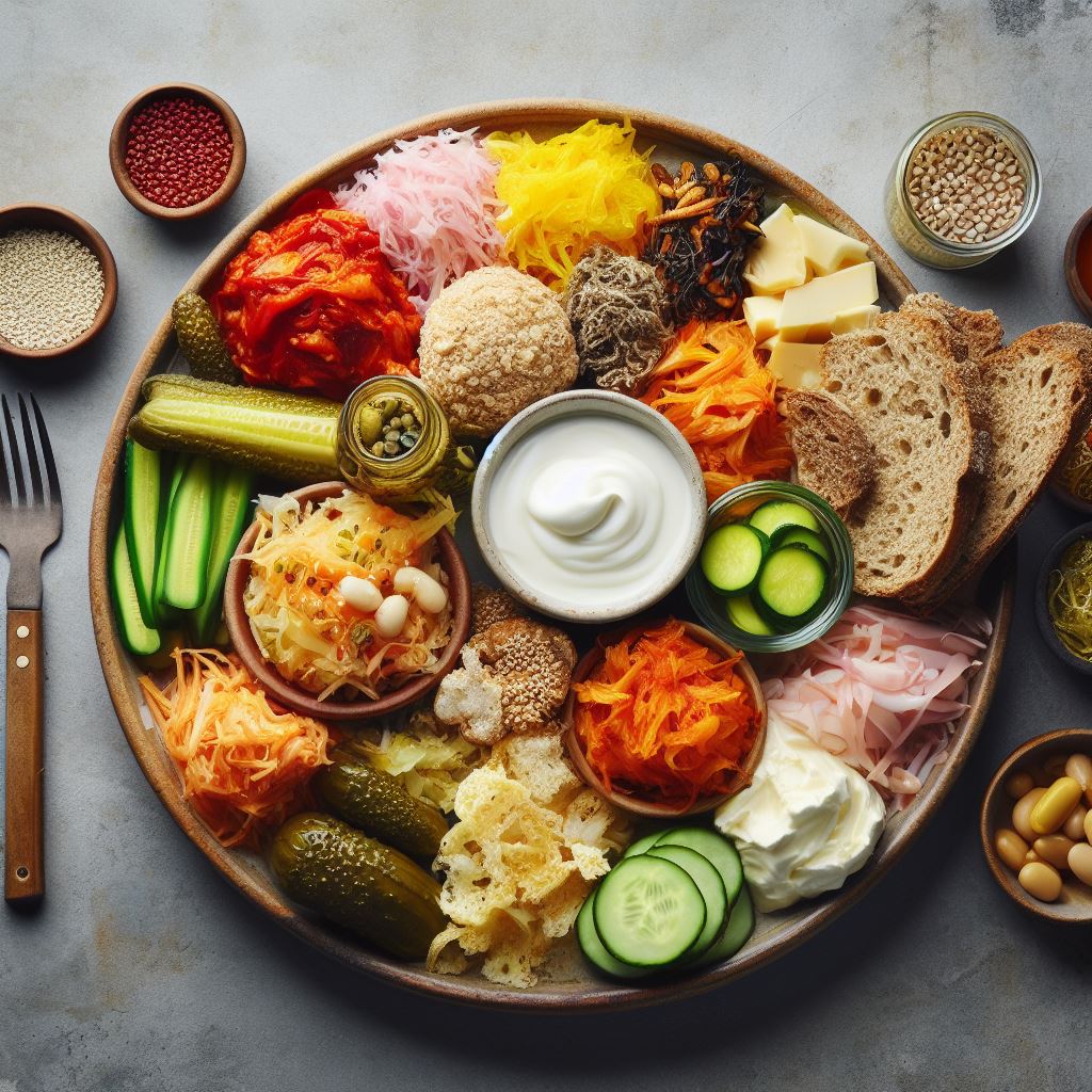 Diverse Fermented Plate