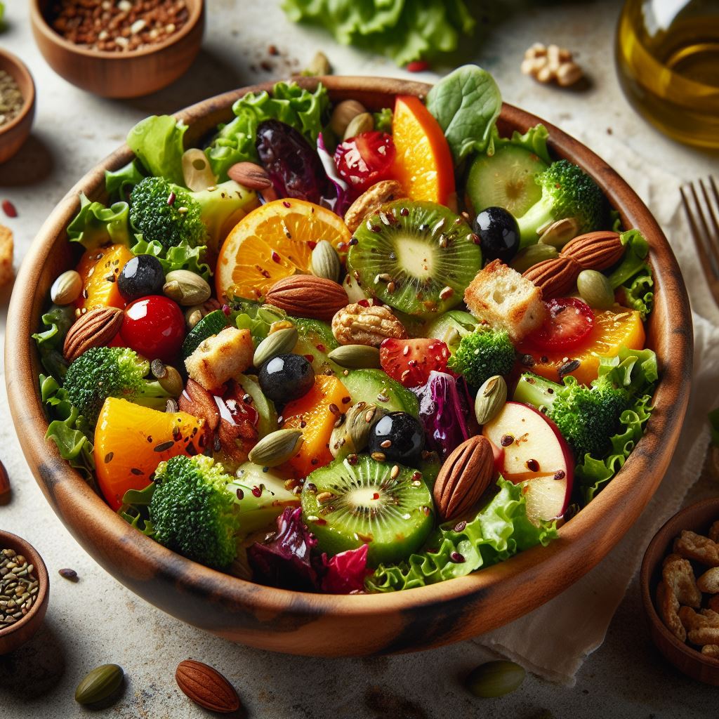 Create Colourful Salads